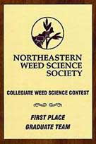 Weed Science Contest Award